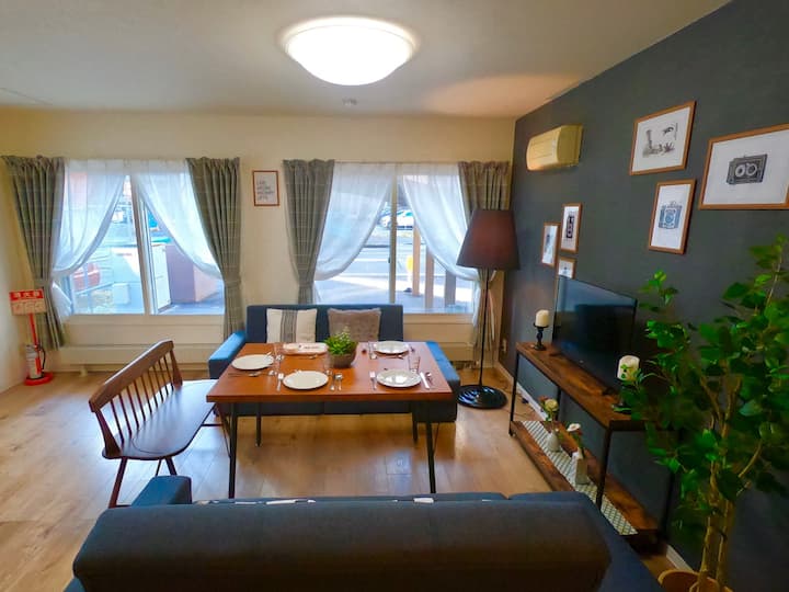 Max 13｜6BR｜147㎡｜5 min to Hosui Susukino｜Parking