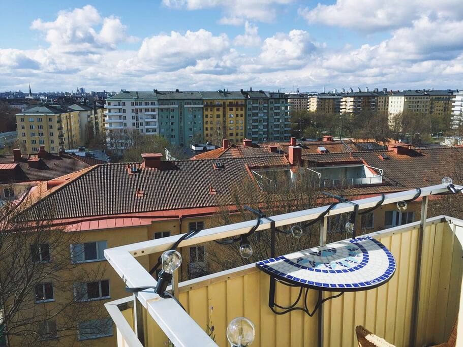 Balcony with view