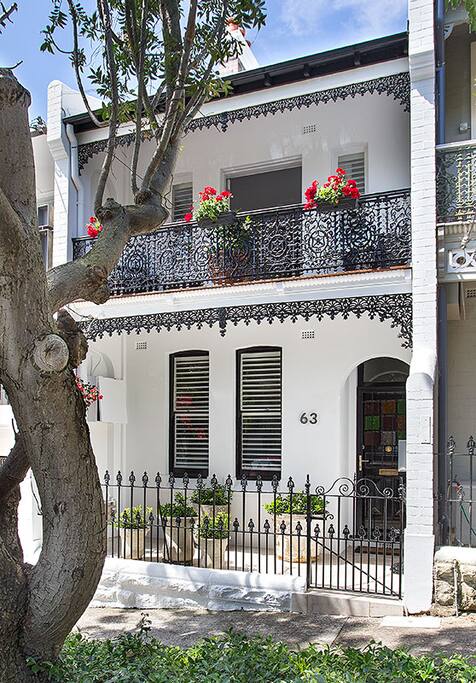 Front of house.