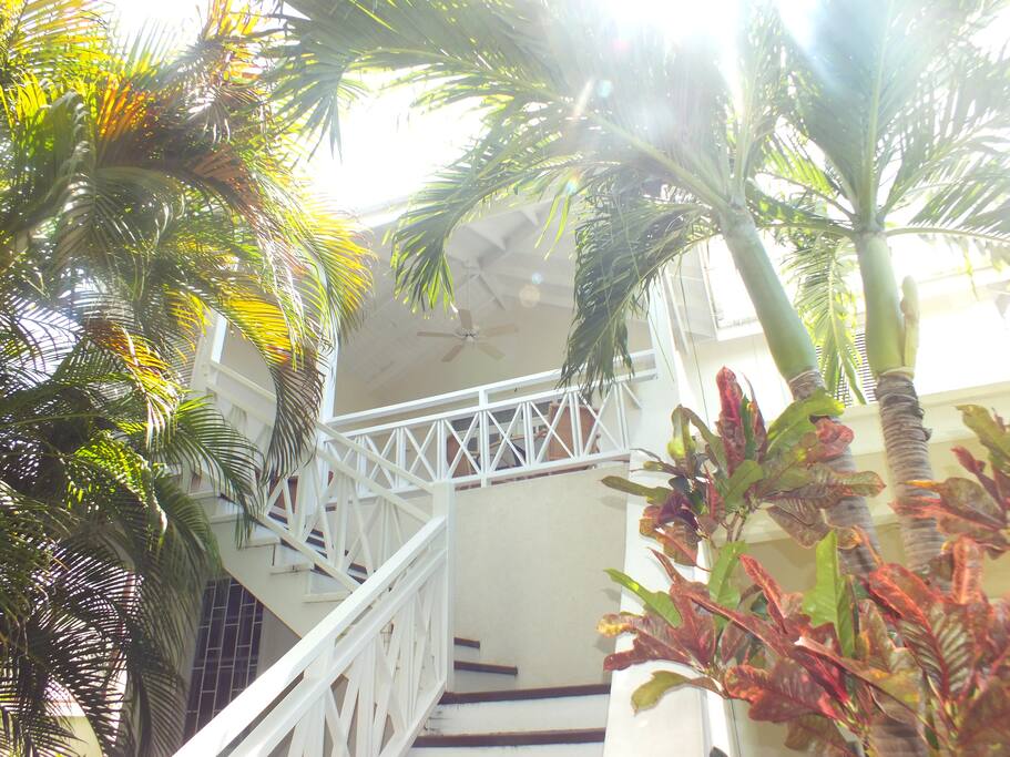 Entrance to penthouse