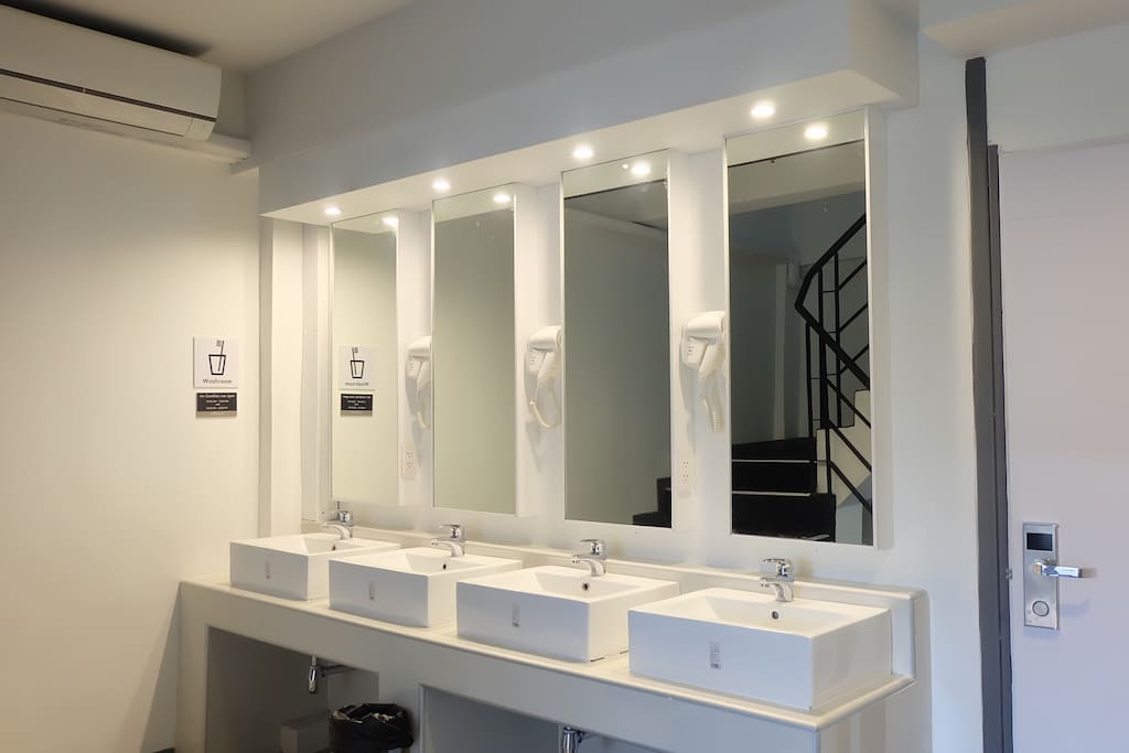 Shared washroom