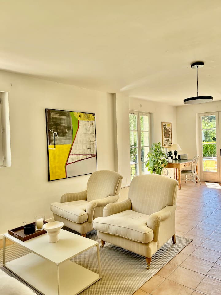 Provence Villa With Ac, Heated Pool & Tennis Court - Saint-Paul-de-Vence