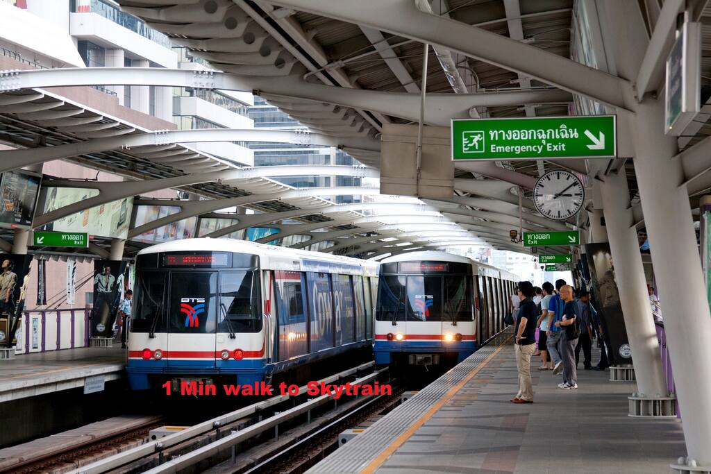 Next to Skytrain