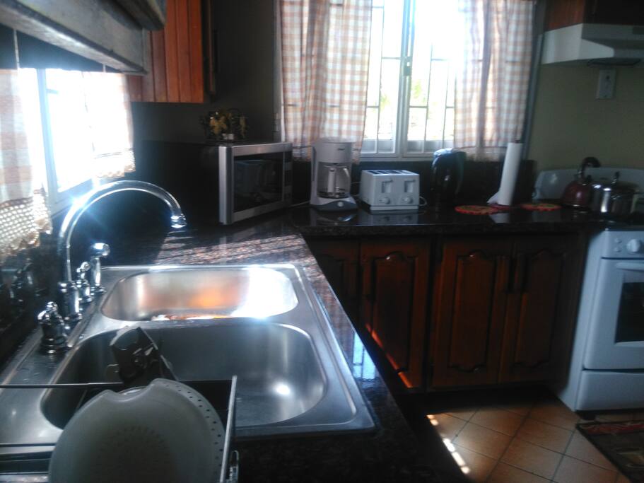 Bright and Airy Kitchen View