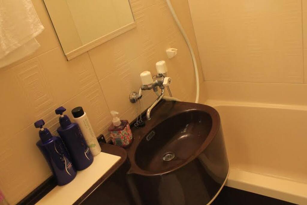 You can take shower all time.