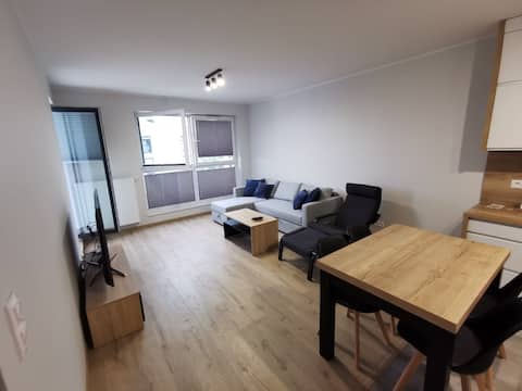 Successful Airbnb property: New apartment with free parking space in Gmina Kosakowo