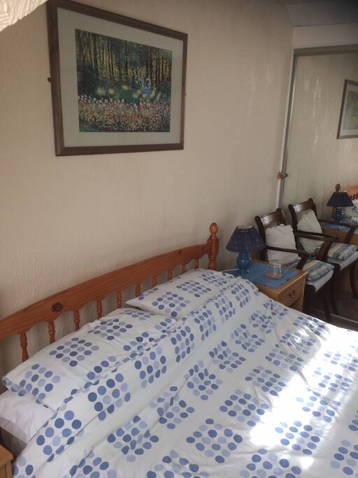 Room 4. Double with ensuite bathroom (Rate £59 per night)