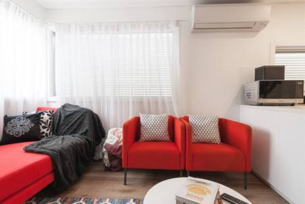 lounge with smart tv