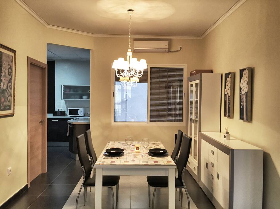 Amplio comedor.