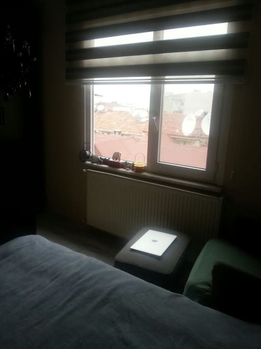 Bedroom. The guest will be staying here.