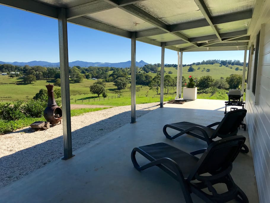 Verandahs for taking in incredible views