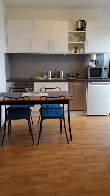 Fully equipped kitchen