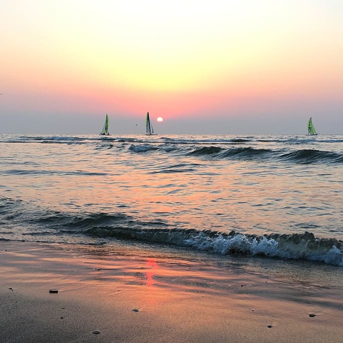 Nearest beach (Zuiderstrand)