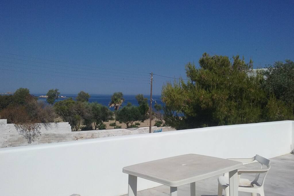 View from the roof terrace