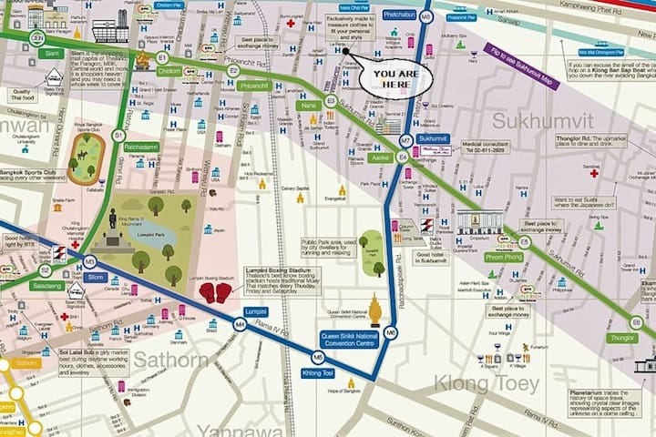 CENTRAL NEW RENOVATED SOI11 NANA BTS DAILY (C)LEAN