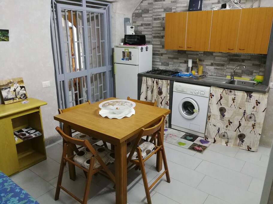 Cucina/ soggiorno con wi-fi gratis