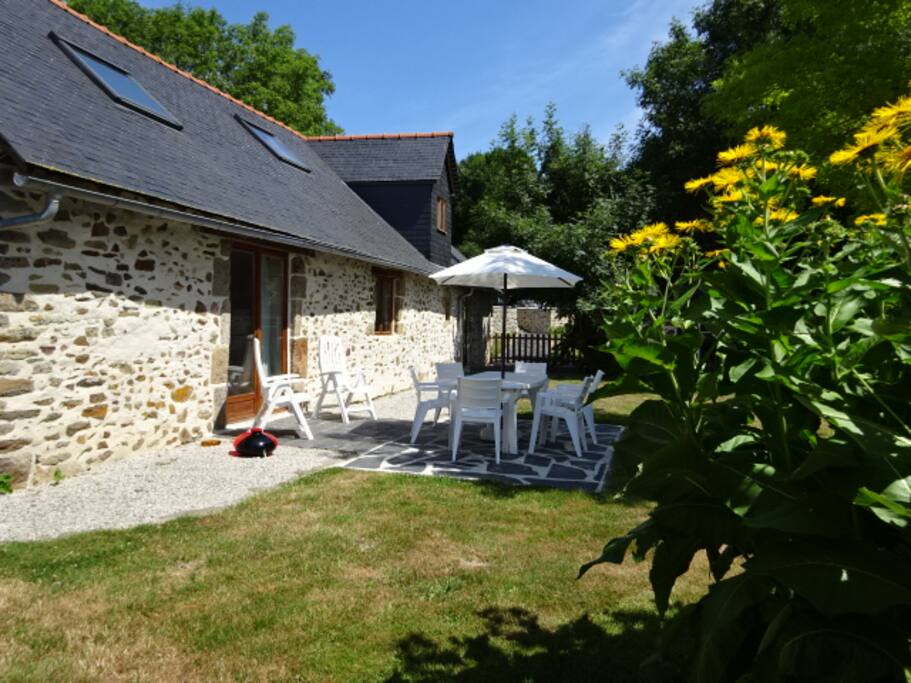 rear private garden