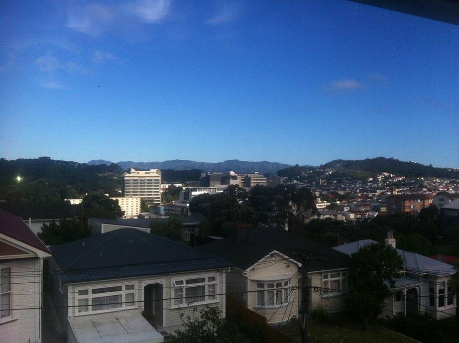 View from living room