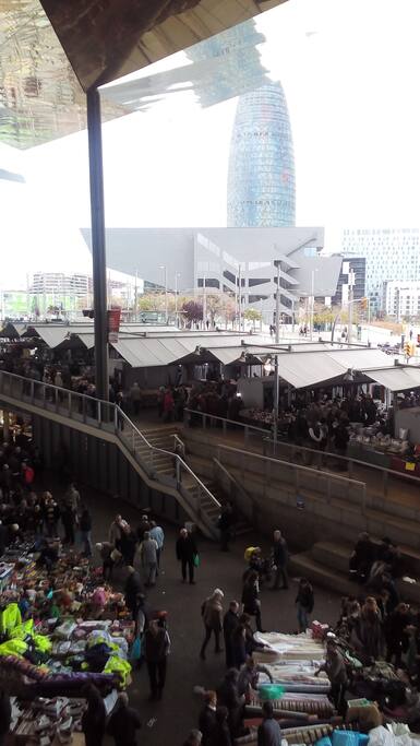Mercadillo "Los Encantes" & Torre Agbar_2