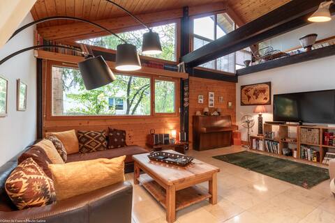 charming wooden house