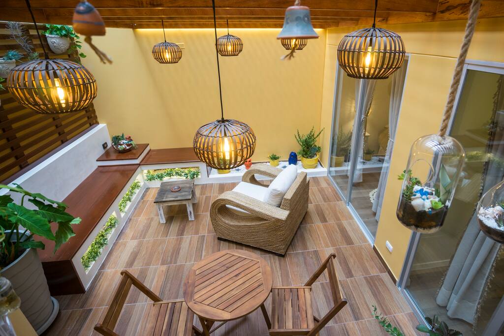 In this terrace is always summer / En esta terraza es siempre verano
