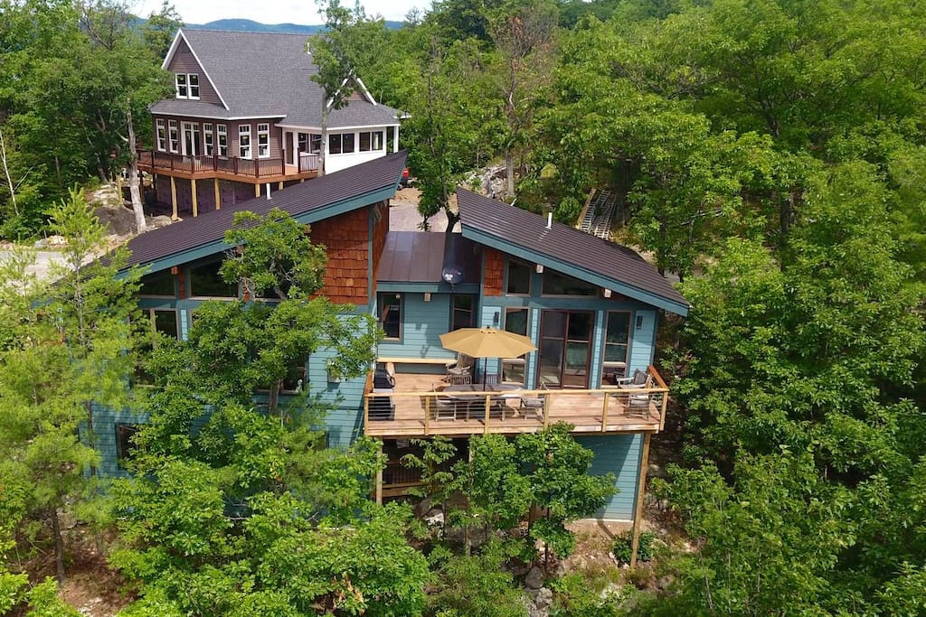 Lake Luxury Cliff House New hot tub! Houses for Rent in