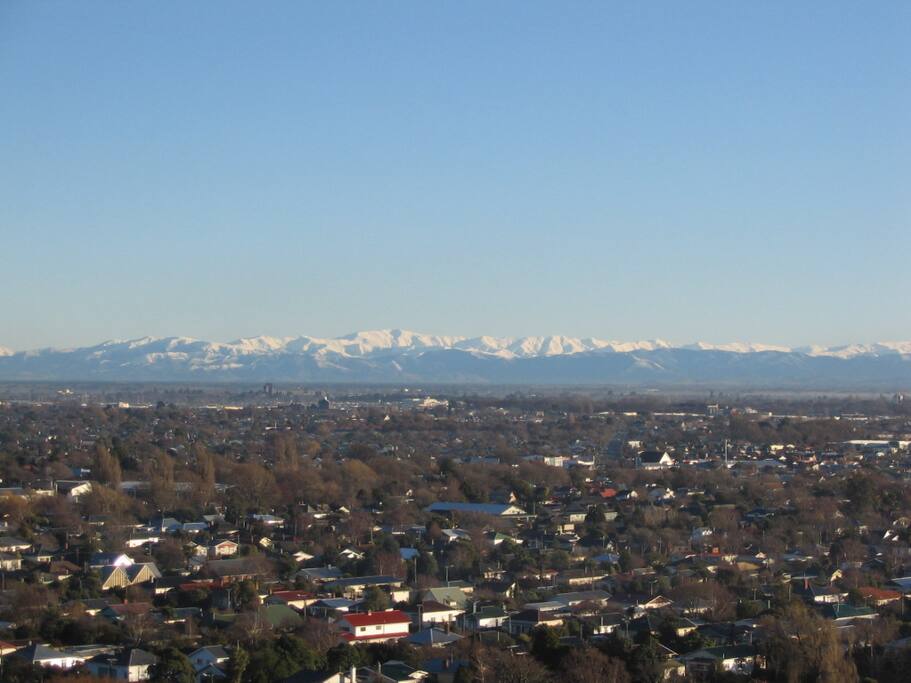 View from deck