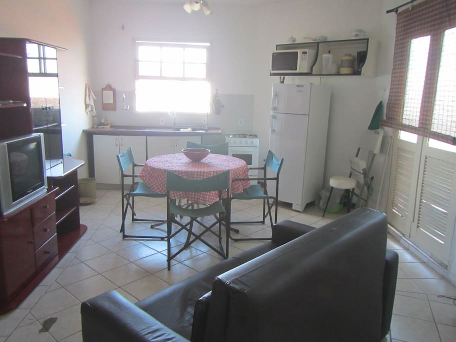 Sala e cozinha