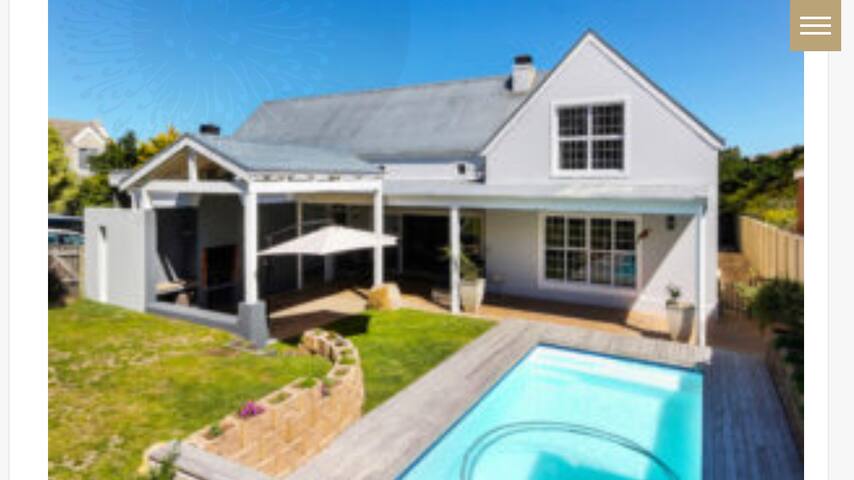 Noordhoek – secure home close to beach with pool