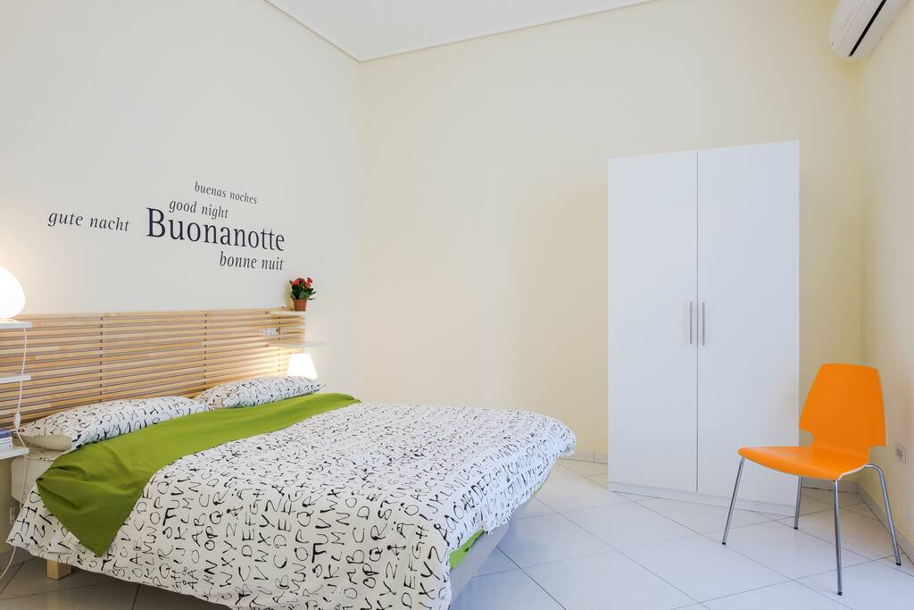 Camera da letto.
Bedroom