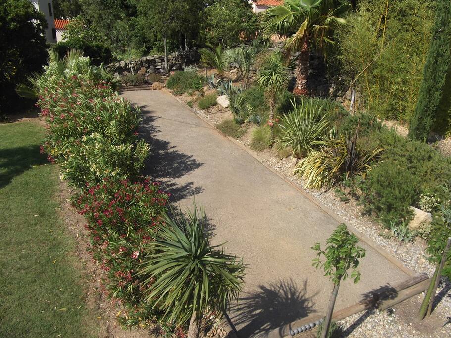 PISTE DE PETANQUE