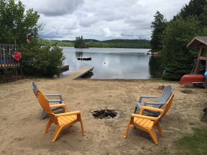 Sandy Shores of Loon Lake! Cottages for Rent in Kearney, Ontario, Canada