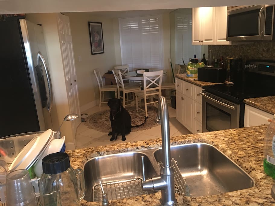 up dated kitchen