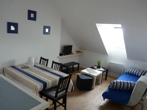Charming "Les Moulières" vacation rental, 40 m2 apartment