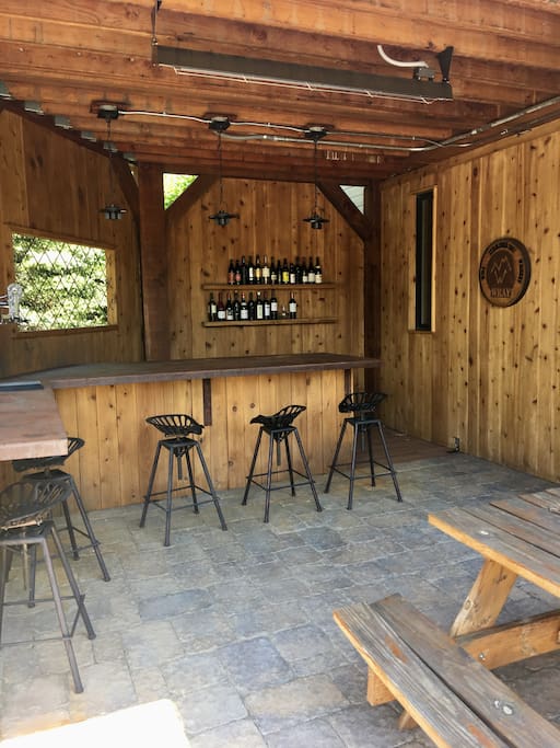 outdoor heated bar seats 9