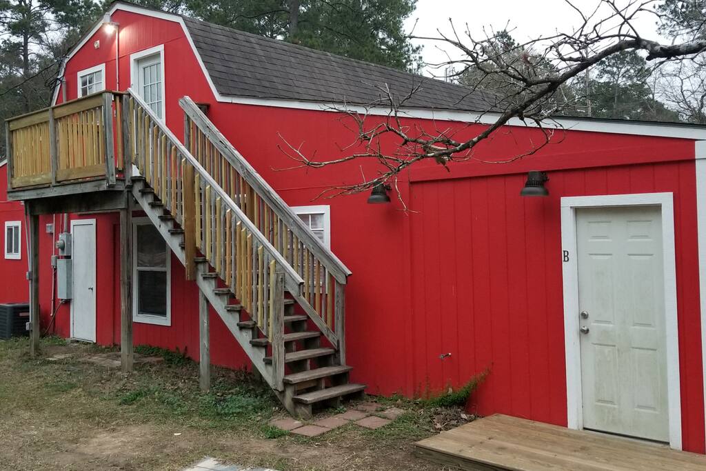 Big Red Barndominium w/ Purple Mattress Downstairs ... Big Red Barndominium w/ Purple Mattress Downstairs ... Huge Barndominium