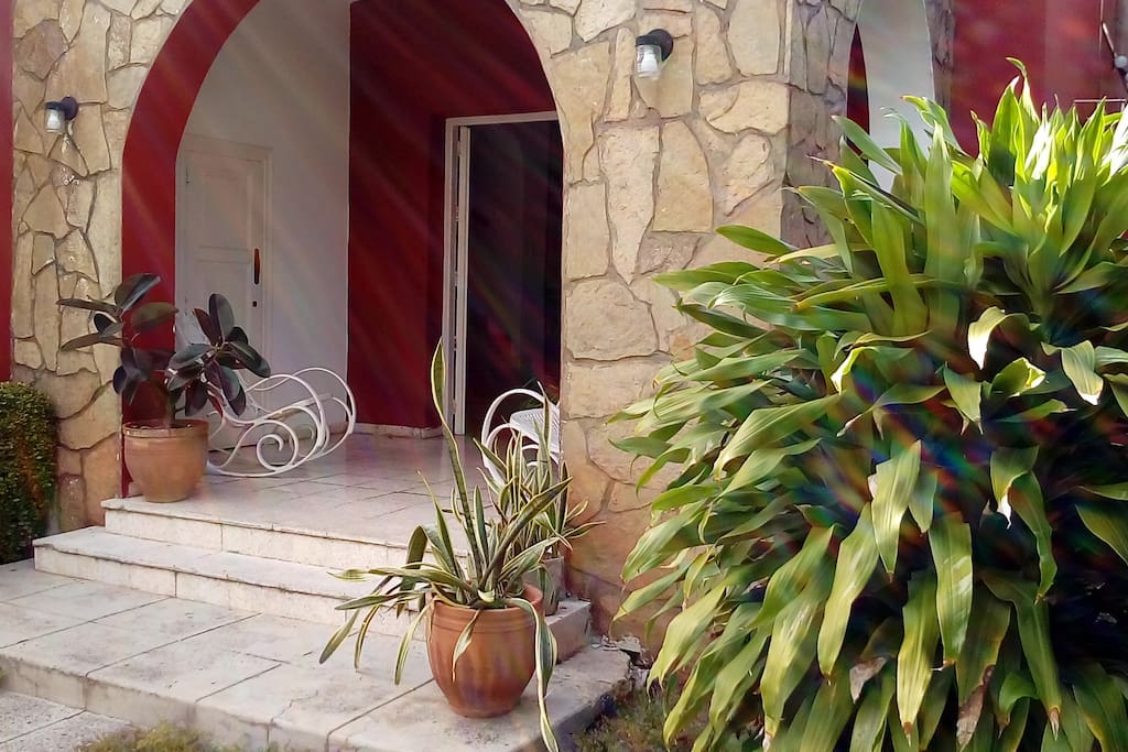 Entrada de la casa