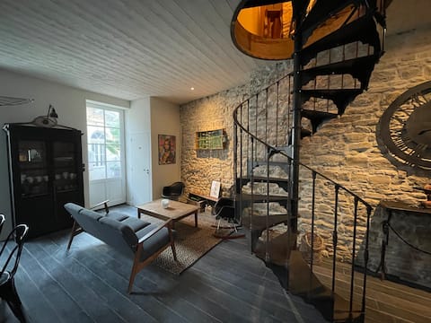 Annonce Airbnb populaire: Maison Maltier, the small orangery à Le Bois Plage En Ré