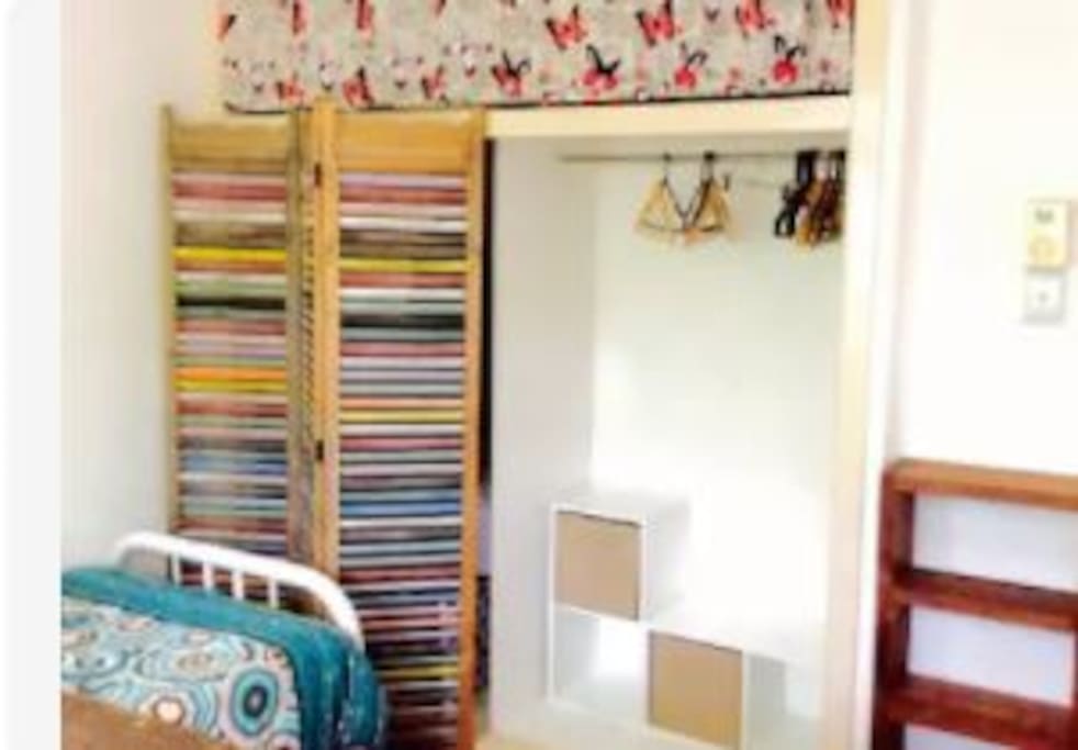 Plenty of storage space in each bedroom for you to make yourself at home