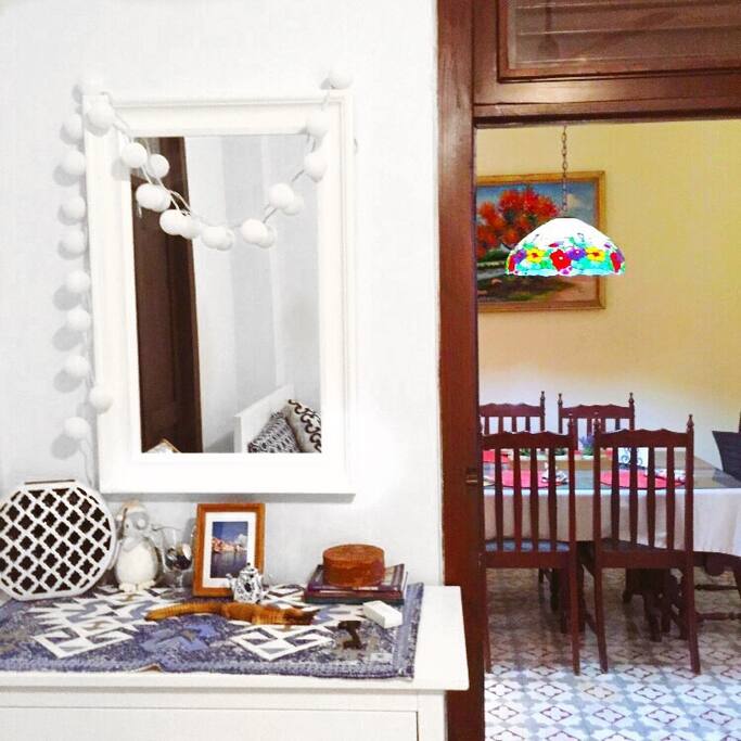 Second Bedroom Vanity Set with a view of the Formal Dining Room
