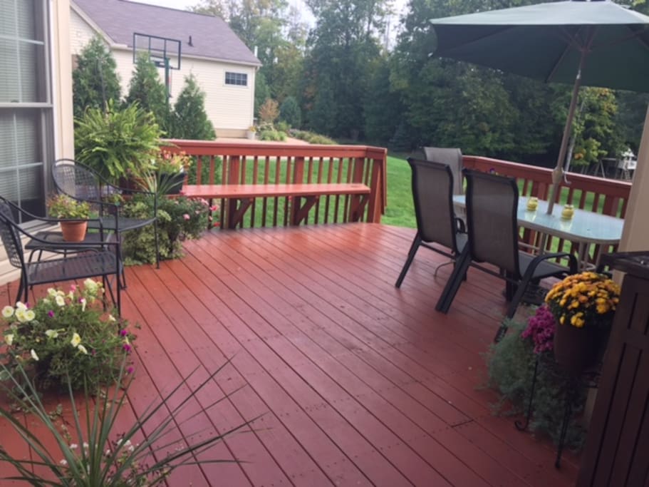 Back deck