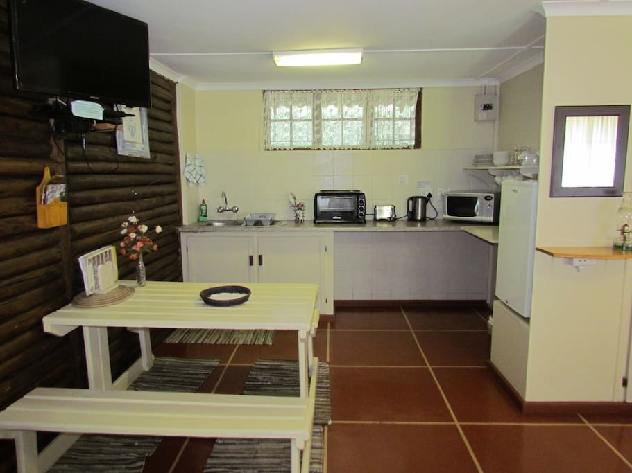 Fully equipped kitchen