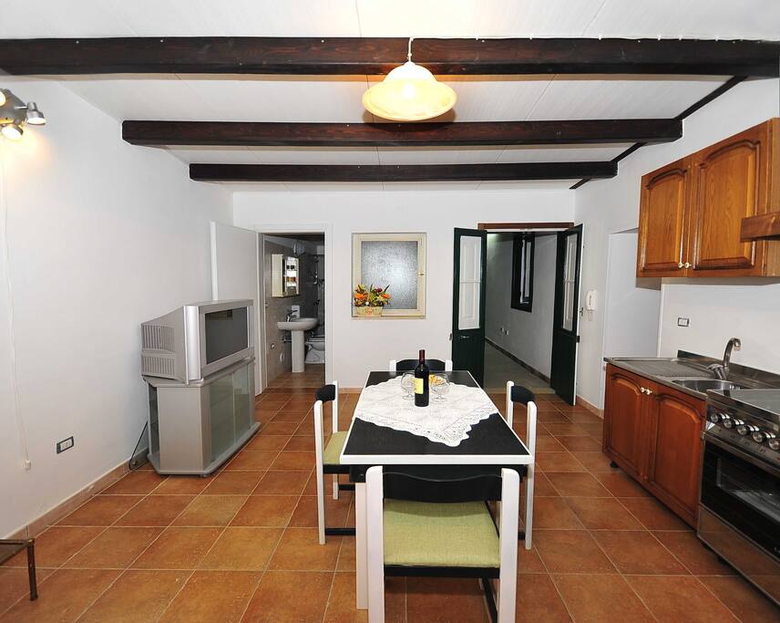 cucina, zona pranzo