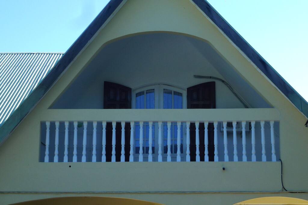 La chambre avec la terrasse