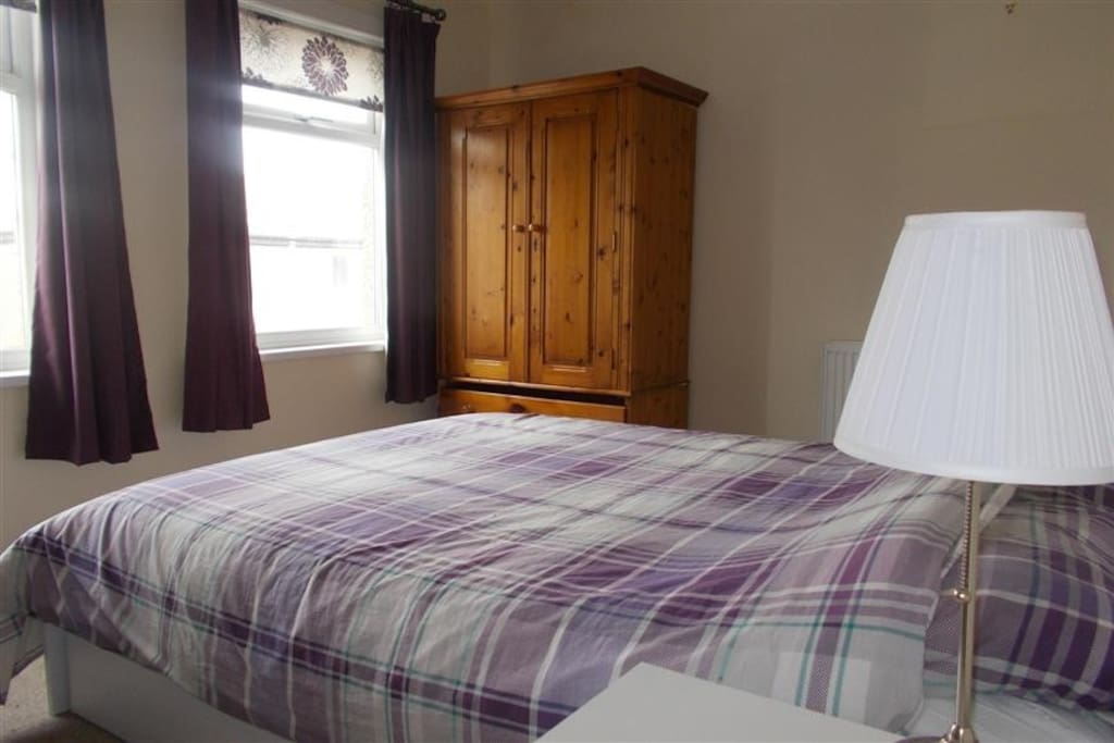 Another picture of the master bedroom.