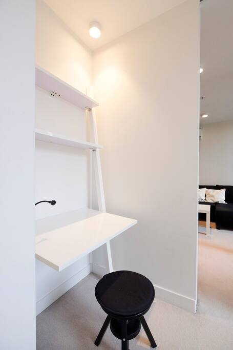 Nook for working.