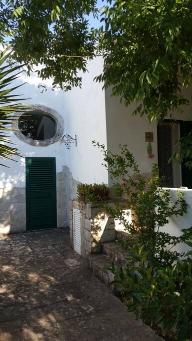 second entrance