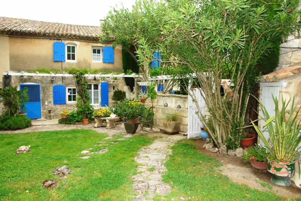 vue accés à la maison