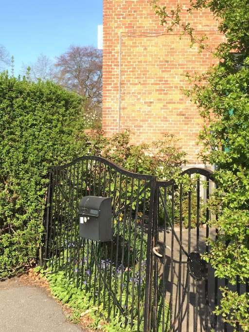 Entrance to the house
