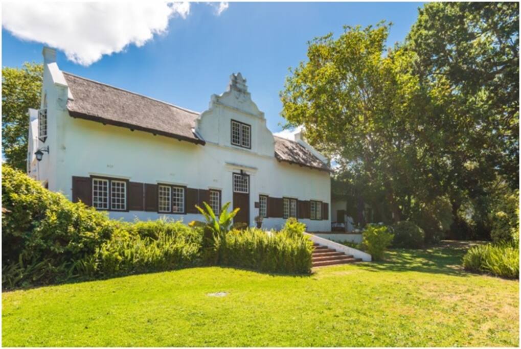 Back of house and garden